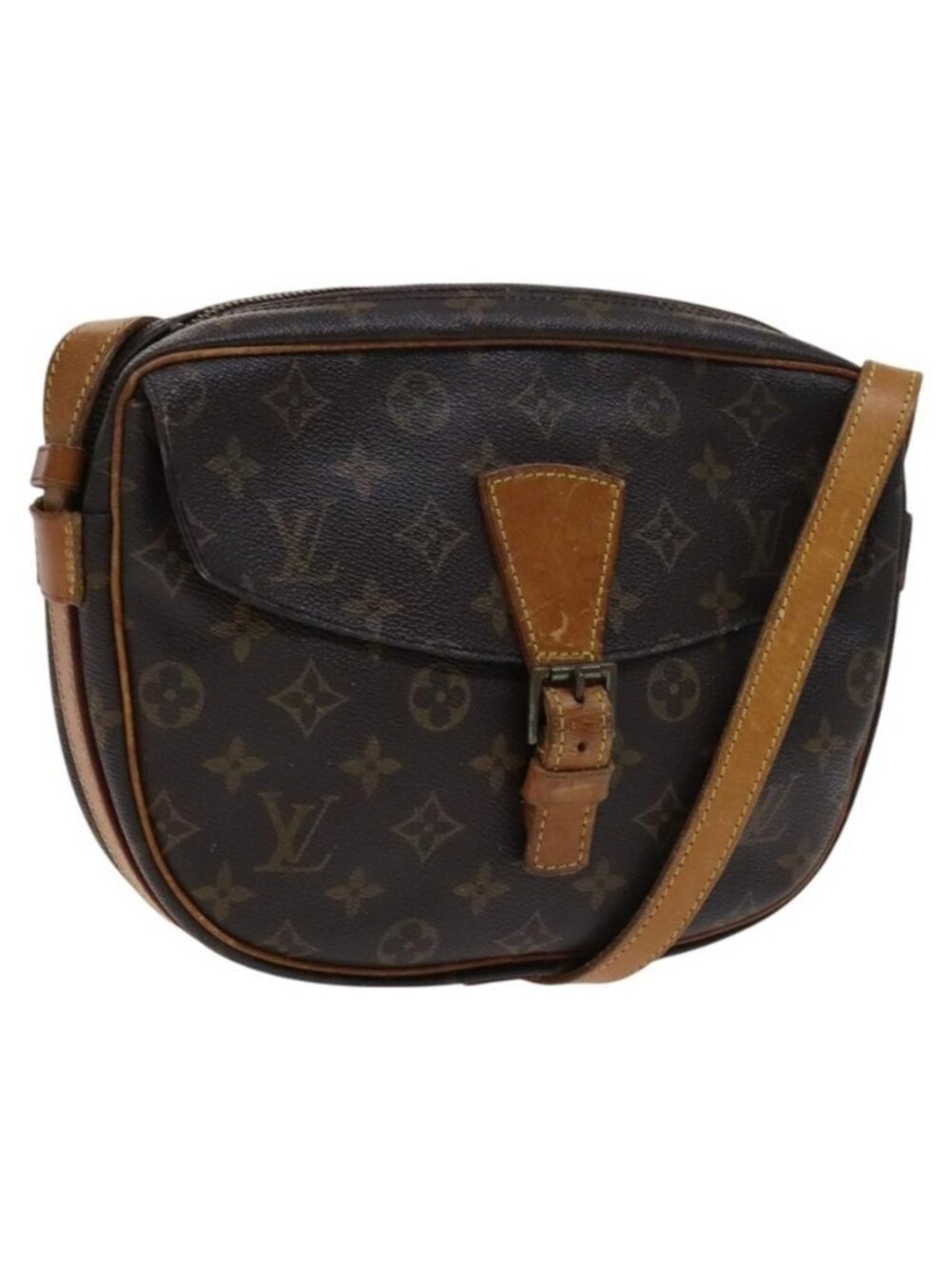 Authentic LOUIS VUITTON Monogram Jeune Fille GM Shoulder Bag M51225 LV